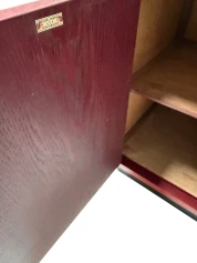 Two Art Deco Modernist Nightstands by A.H. Jansen for L.O.V. Oosterbeek, 1920s